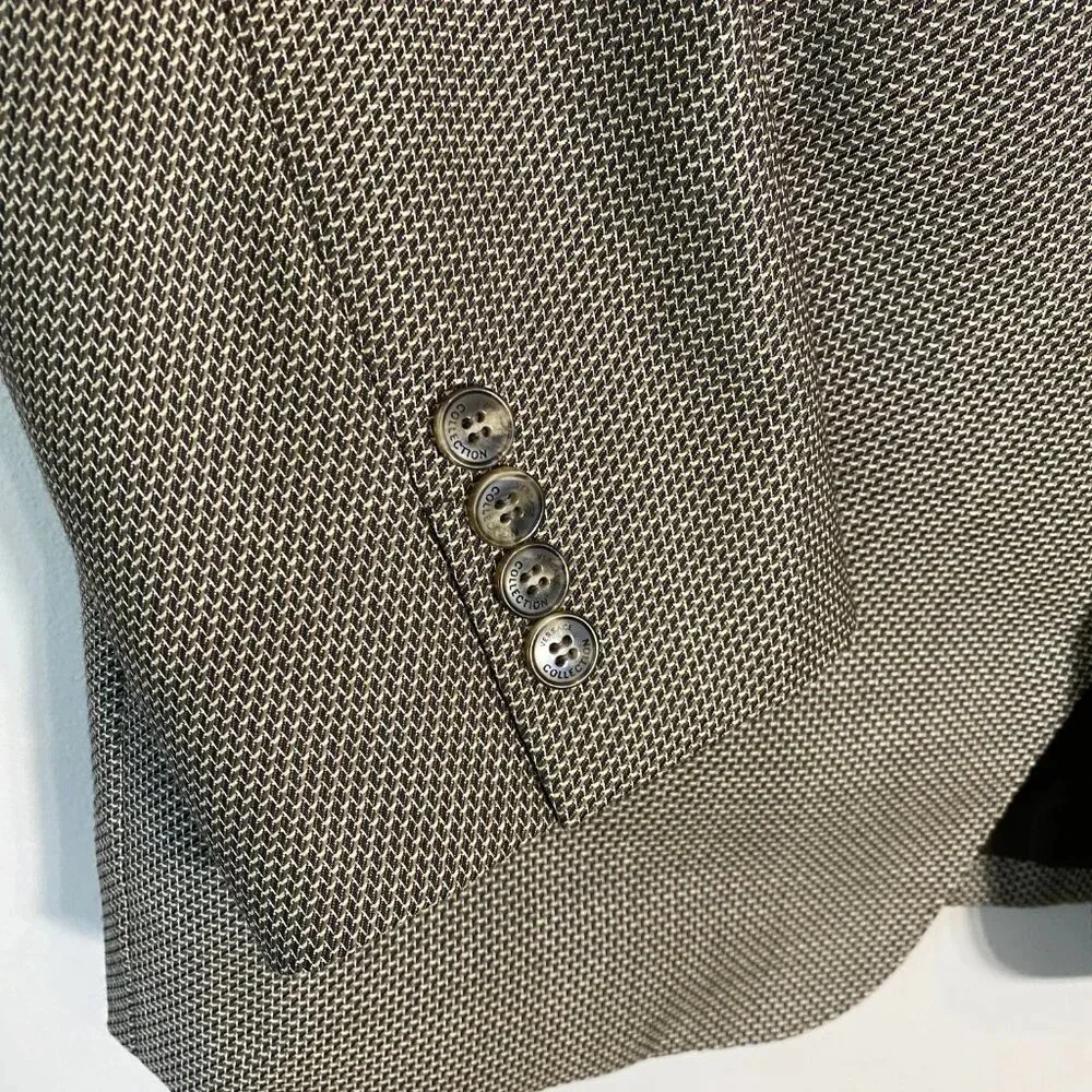 Versace Collection Men's US 42R EUR 52 Wool Sport Coat Dinner Jacket Blazer Tan